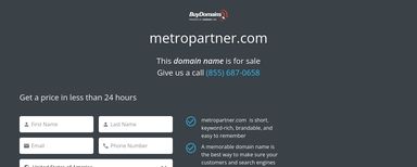 Thumbnail of Metropartner.com