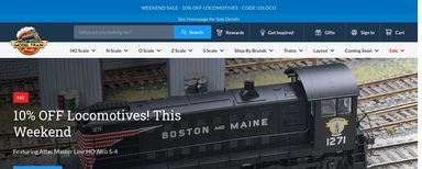 Thumbnail of Modeltrainstuff.com