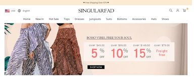 Thumbnail of Singularfad.com